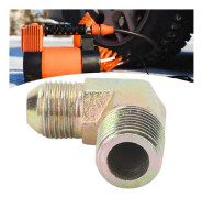 1/2x3/4‑16 Tand Rätt Vinkel Armbåge Pump Huvud 1100W/1500W Armbåge Kompressor Luftpump Tillbehör