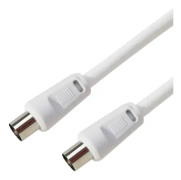 DELTACO ANTENNA CABLE A+ M-F 2M WH