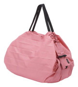 Shupatto - Large Foldable Shopping Bag Momo - Peach