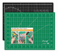 Ecraft Självläkande Skärmatta: Dubbelsidig 5-lagers Tyg Skärmatta för Hantverk, Sömnad, Quiltning, Rotationsklippbräda 9\" X 12\"(a4)