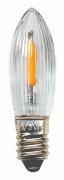 Glödlampa Adventsstake LED Klar E10 3-pack