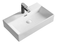 Fristående handfat 60 cm Vit - Lyfco