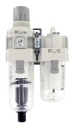 Filterregulator Med dimsmörjare & dränering