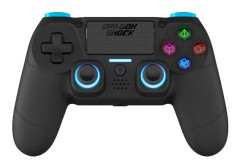 DragonShock - MIZAR BT - Trådlös handkontroll i svart för PS4, PC och mobil