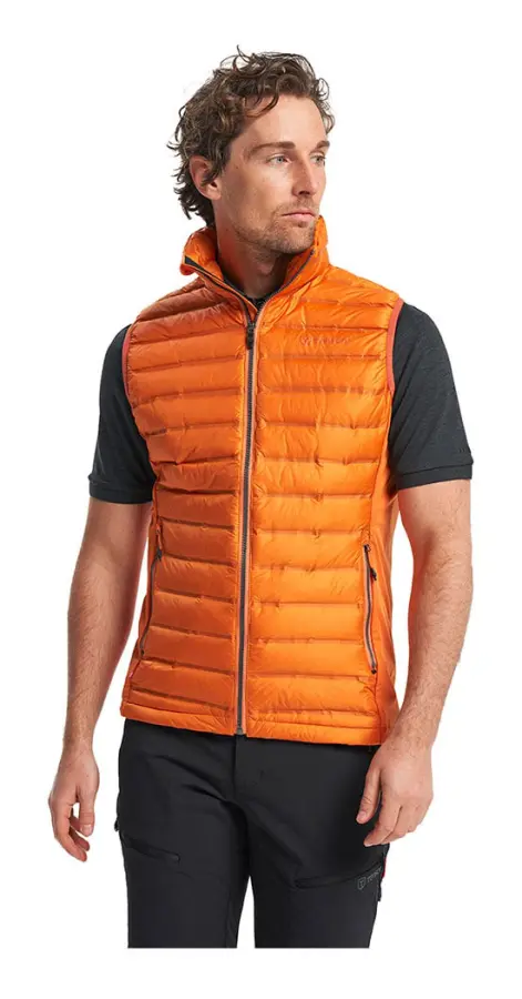 Tenson Txlite Down Väst Orange M Man