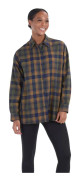 Marmot Fairfax Lightweight Relaxed Flannel Skjorta Med Långa ärmar Brun M Kvinna