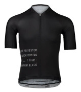 Poc Pristine Print Korta ärmar Cykeltröja Svart XL Man