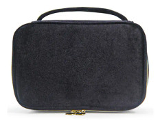 Velvet Makeup Brush Storage Bag - Travel Cosmetic Organizer