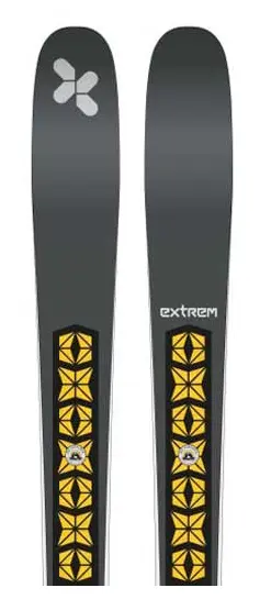 Extrem Skis Project 91 Alpinskidor Blå 177