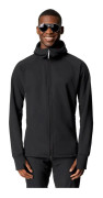 Houdini Mono Air Fleecejacka Med Huva Svart L Man
