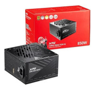 XPG CORE REACTOR II - Nätaggregat (intern) - ATX12V 3.0/ EPS12V 2.92 - 80 PLUS Gold - AC 100-240 V - 850 Watt - aktive PFC - Europa - svart