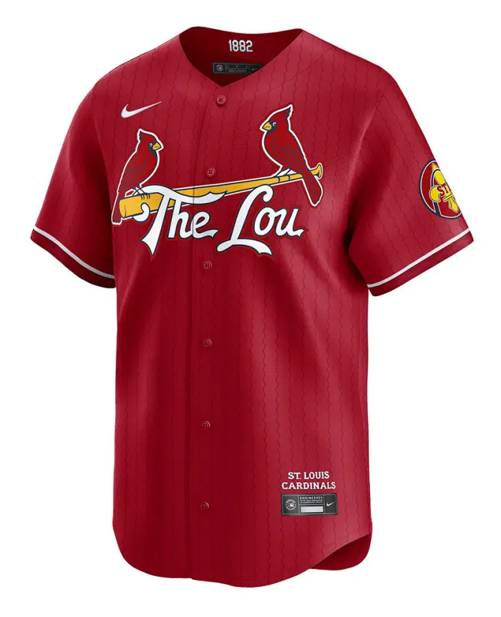 Nike Mlb Limited City Connect Jersey T-shirt Med Korta ärmar Röd M Man