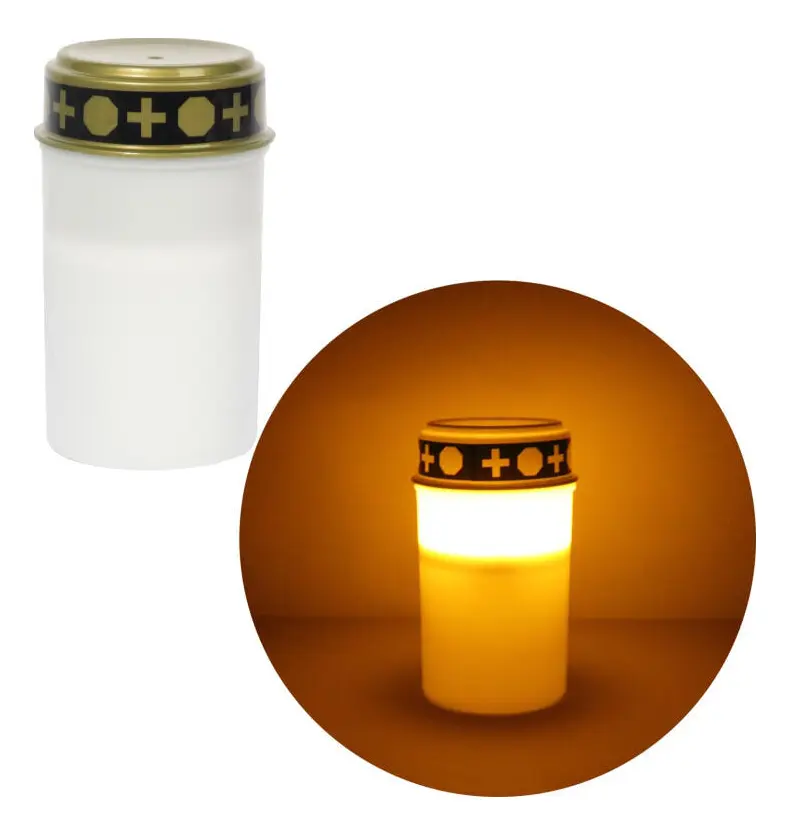 Elljus, LED-ljus, vitt, 12,2 cm