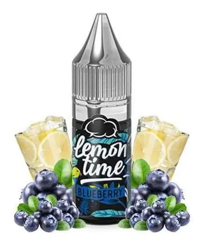 Blueberry e-liquid 10ml - Lemon Time - 0 mg