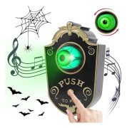 Halloween Dekoration, Halloween Enögd Dörrklocka Dekoration, Halloween Enögd Dörrklocka Dekoration Rekvisita, Fest Dek
