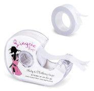 Rullar med Fashion Tape - Dubbelsidig Limmande Kroppstejp - Transparent