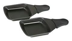 Tefal XA400202 Tillbehör för Raclette 2 fyrkantiga koppar med non-stick beläggning SPVINP28885