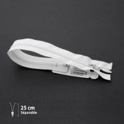 Dragkedja Z45 - Separbar 4mm - 25 cm