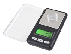 Mini Professional Bakgrundsbelyst Digital Skala Svart