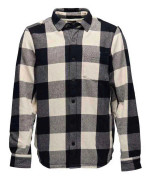 Black Diamond M Project Lined Flannel Black/Off White Plaid