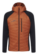 Rock Experience Eco Manitoba Hybrid Fleecejacka Med Huva Orange S Man