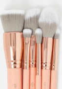 BHCOSMETICS - Set med 6 sminkborstar med fodral