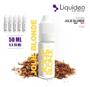 E-LIQUID GÄTT BLOND SMAK 50ML I 10MG NIKOTIN - 5 X 10 ML - ELIQUID BRAND LIQUIDEO