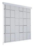 vidaXL Rullgardin för dusch 120x240 cm fyrkant
