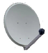 Parabolantenn Cirka 65 cm, parabolisk