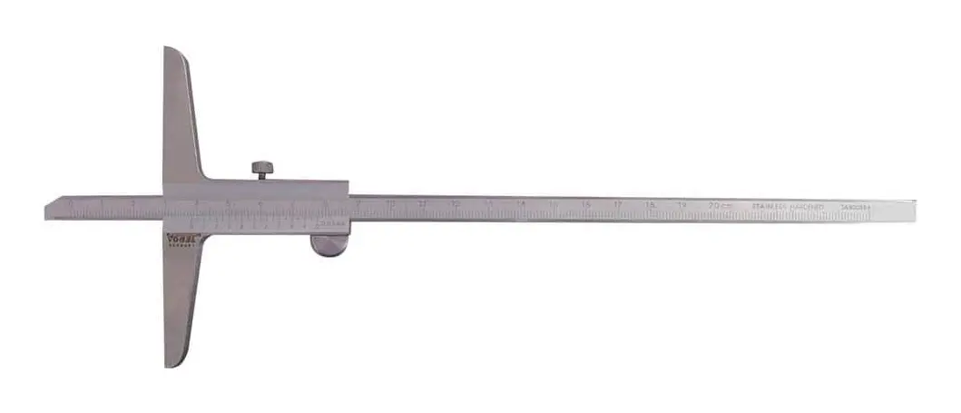 Vogel Djupmätare Din 862 200 Mm Silver