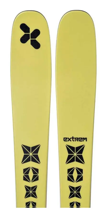 Extrem Skis Formula 88 Alpinskidor Gul 182