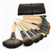 24 delar professionell exklusiv makeup borste set