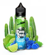 SUB'A E-vätska för elektronisk cigarett Deep Seas 50 ml blå hallon, lime, kaktus