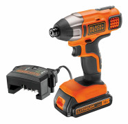 Impact screwdriver Black & Decker bdcim18d1a-qw 115 Nm