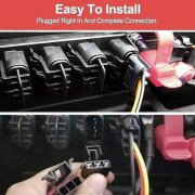 5 st Pulse Power Plug-kontakt för Polaris Ranger Xp1000 2018 -2021-subaoe
