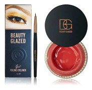Vattentät Eyeliner-borste Makeup-set för ögon, Cameo