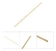 Mässingrör 20cm Längd 4mm Ytterdiameter 0,5mm Väggtjocklek Ihåligt Mässingrör