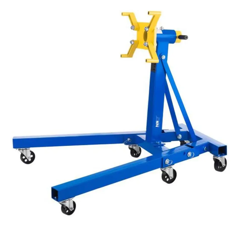 Växellådsmotorstativ, roterande, hopfällbart, 900kg MSW MS-900