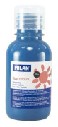 125 ml fluorescerande blå gouacheflaska