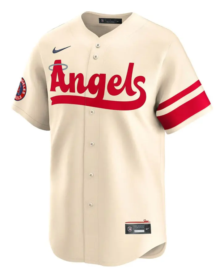Nike Mlb Limited City Connect Jersey T-shirt Med Korta ärmar Beige M Man