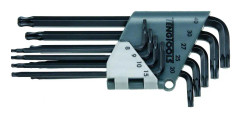 Teng Tools L-typ torxnycklar T8 - T40 9st (161610100)
