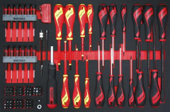 Skruvmejsel/bitssats 98 delar Teng Tools
