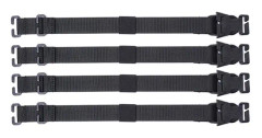 4-pack System, 36 cm Bärbara Molle Ryggsäcksremmar Tillbehör för Utomhus Camping Vandring Bergsklättring