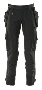 MASCOT 17031-311-09, Byxor, Alla, Svart, Elastan, Nylon, 235 g/m ^, 8%