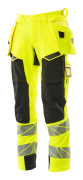 MASCOT® Varselbyx hantv stretch kl 2 gu/sv 90c60