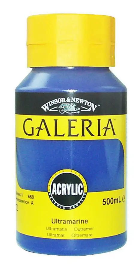  Akrylfärg Galeria 500ml blå