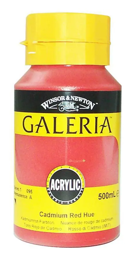 Akrylfärg Galeria Röd, 500ml