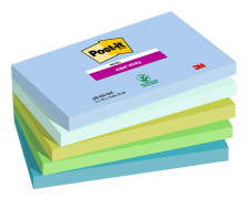 Super Sticky Notes Post-it® Oasis, 76 x 127 mm, pakke a 5 st...