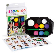 Ansiktsfärg Snazaroo Set Rainbow, 8 färger/fp