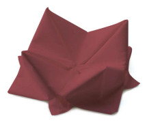 Servett Duni 3-lag vinröd 40x40cm 125st/fp